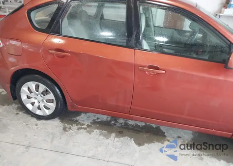 2009 Subaru Impreza 2.5I z USA, uszkodzony, nr VIN JF1GH61699H813368